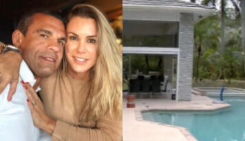 Construída nos EUA, mansão de Vitor Belfort e Joana Prado tem 7 quartos, adega e espaço de lazer com piscina