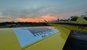 Aeronaves que combatem incêndios no AM retomam voos após melhora na visibilidade, diz Ibama