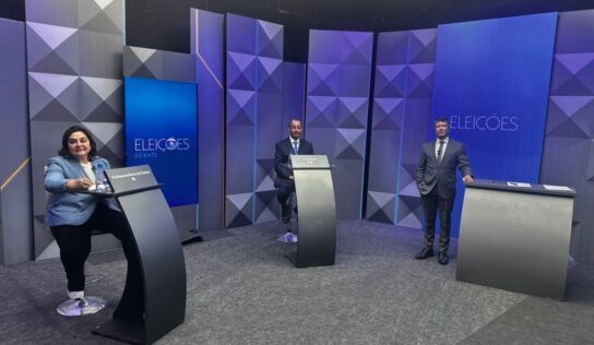 Omar Aziz e Professora Maria do Carmo participam de debate ao governo do AM; veja a íntegra