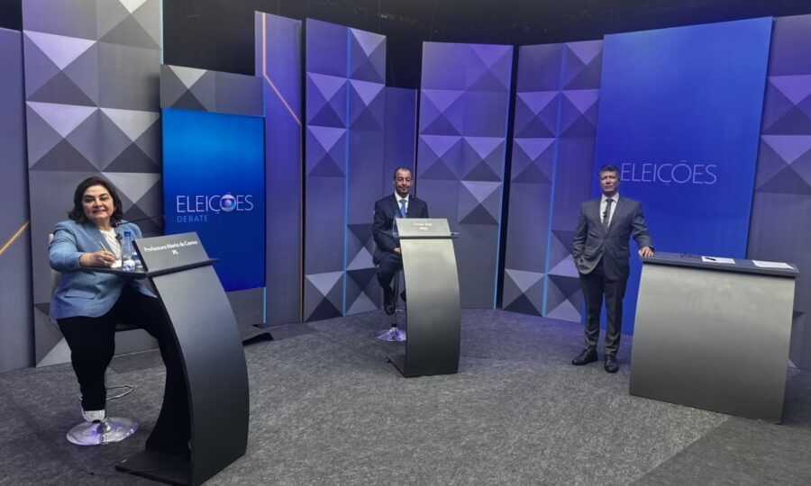 Omar Aziz e Professora Maria do Carmo participam de debate ao governo do AM; veja a íntegra